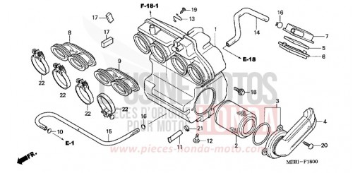 AIR CLEANER CBF600NA5 de 2005